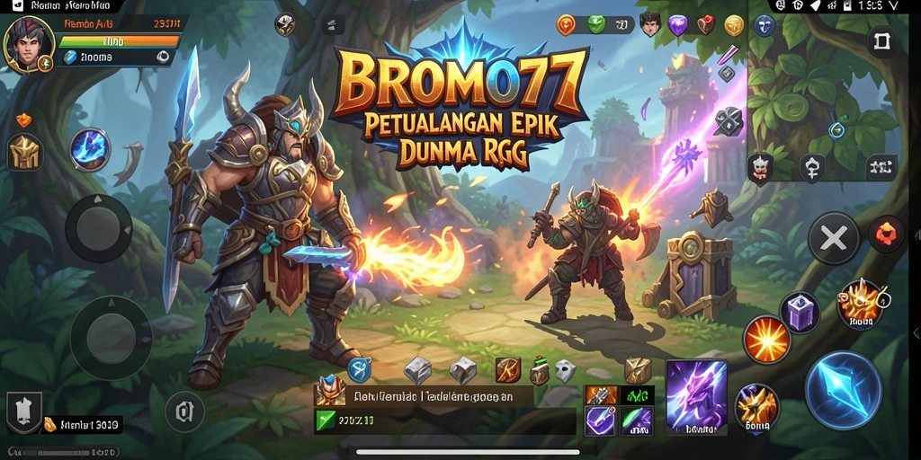 Gameplay BROMO77 yang intens dan menegangkan.