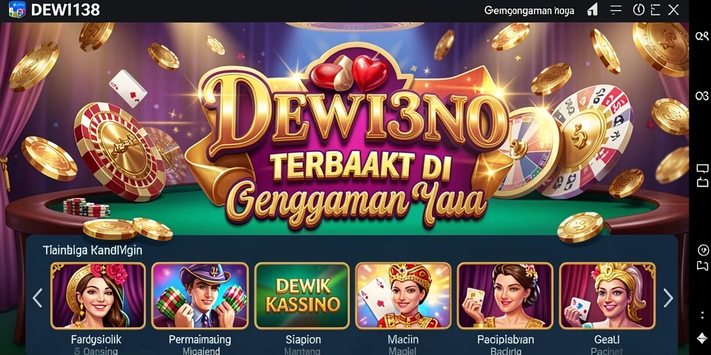 Tampilan mengesankan dari gameplay DEWI138 yang mendebarkan.