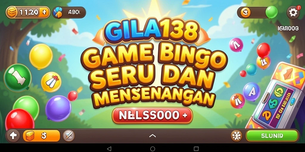 Tampilan gameplay GILA138 yang mendebarkan dan penuh warna.