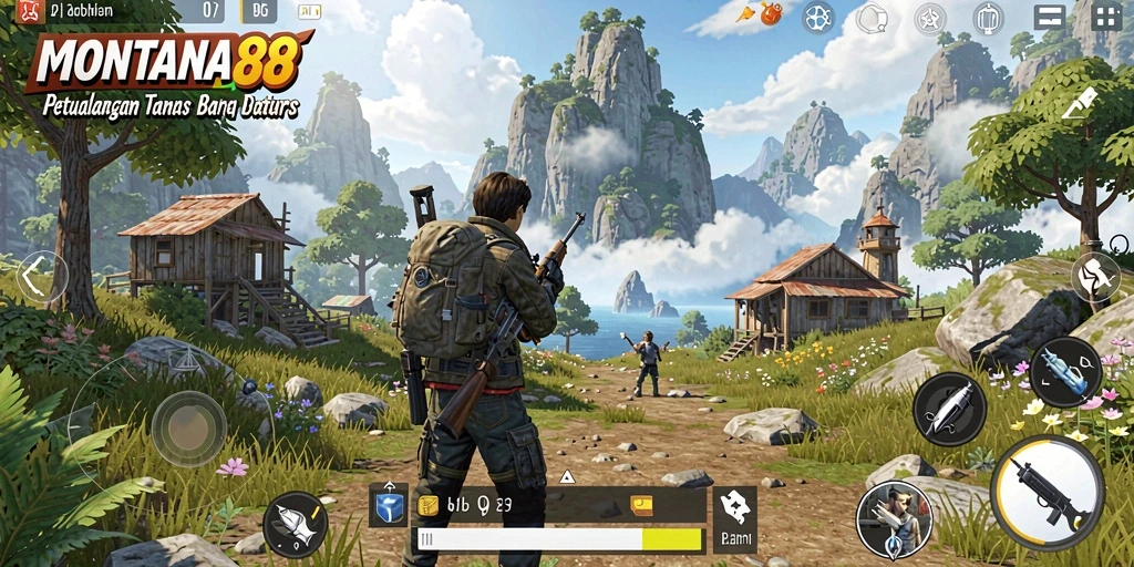 Tampilan yang memukau dari gameplay Open World MONTANA88.