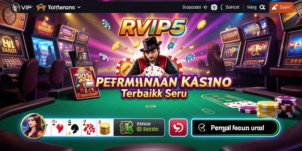 Tampilan menarik dari gameplay Kasino RVIP5 yang penuh aksi.