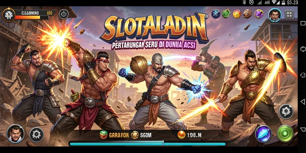 Tampilkan aksi mendebarkan di dunia SLOTALADIN.