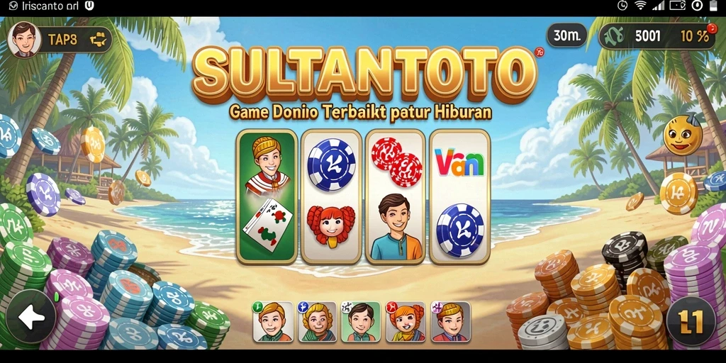 Tampilan gameplay SULTANTOTO yang menarik dan interaktif.