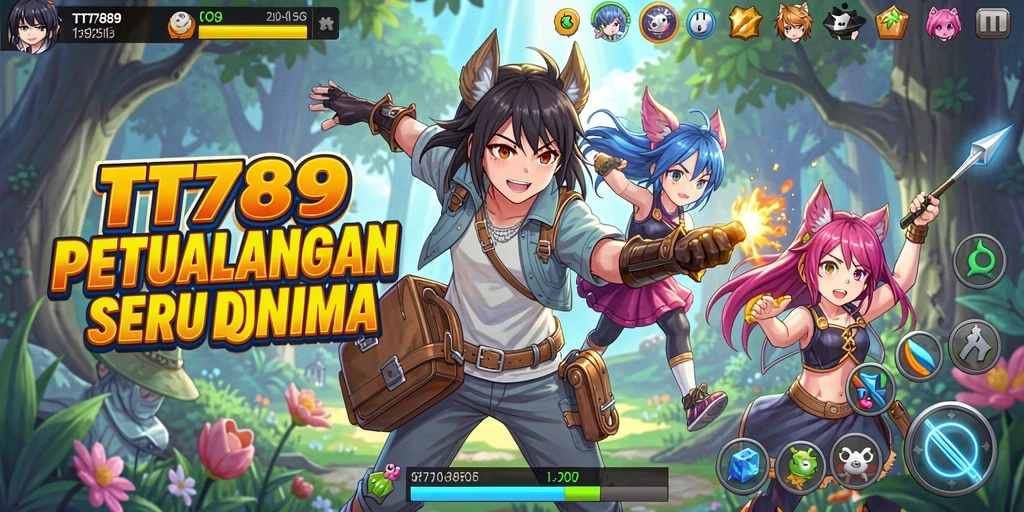 Tampilan gameplay seru dari <strong>TT789</strong> di dunia anime.
